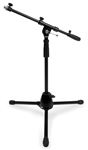 Hosa MSB-382BK Short Microphone Stand Front View